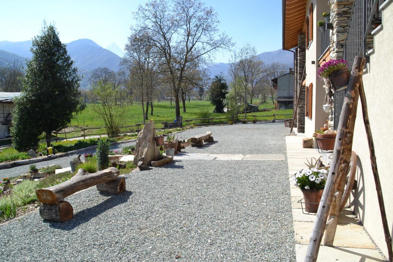Semi Al Vento: La Bio-Casa Nel Giardino Incantato! Apartment Paesana Exterior foto
