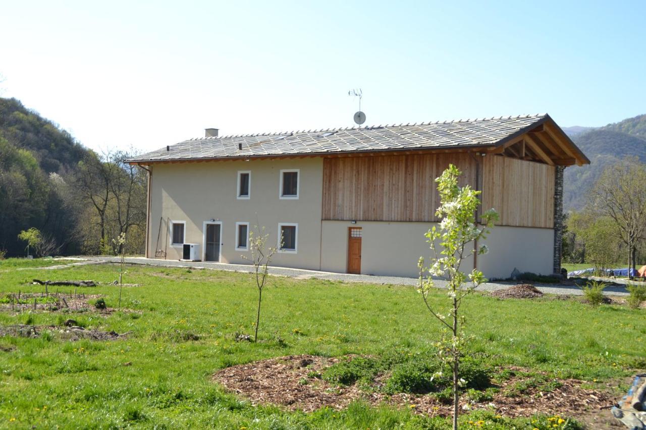 Semi Al Vento: La Bio-Casa Nel Giardino Incantato! Apartment Paesana Exterior foto