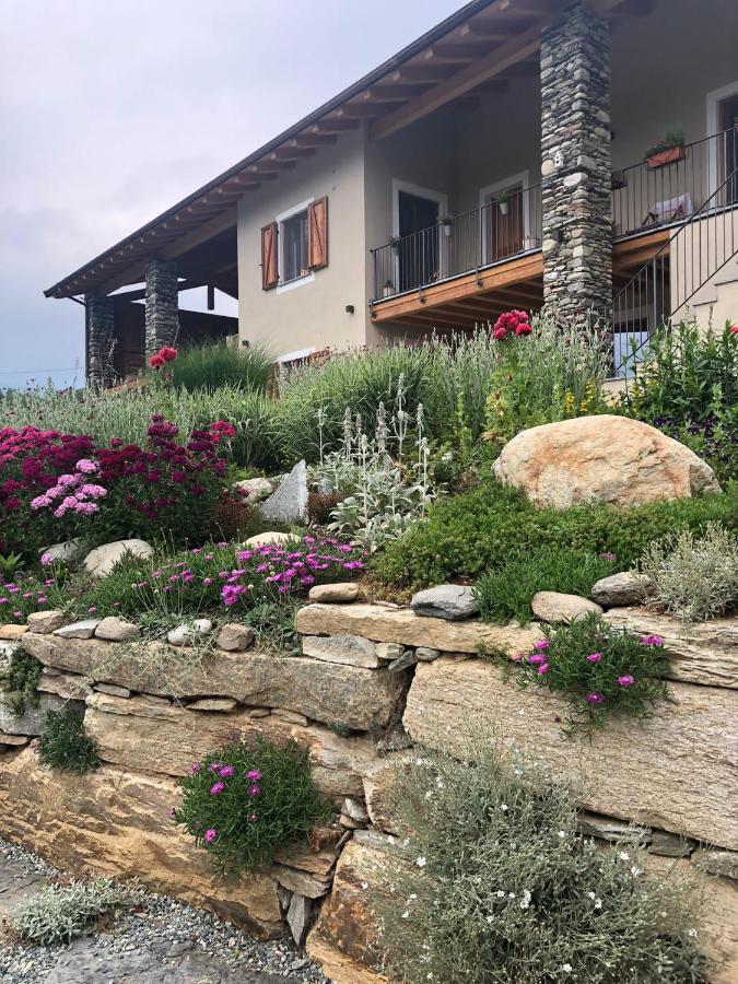 Semi Al Vento: La Bio-Casa Nel Giardino Incantato! Apartment Paesana Exterior foto