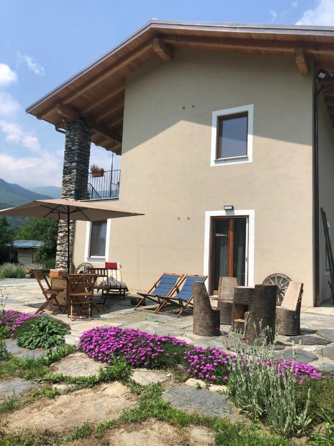 Semi Al Vento: La Bio-Casa Nel Giardino Incantato! Apartment Paesana Exterior foto