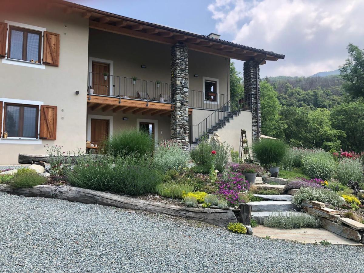 Semi Al Vento: La Bio-Casa Nel Giardino Incantato! Apartment Paesana Exterior foto