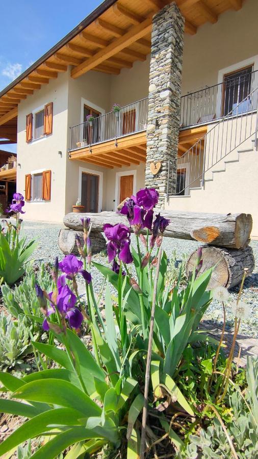 Semi Al Vento: La Bio-Casa Nel Giardino Incantato! Apartment Paesana Exterior foto